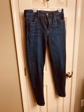 American Eagle Outfitters Dark Blue Skinny Jeans